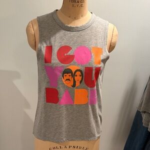 NWT Chaser I Got You Babe Graphic Tank Top